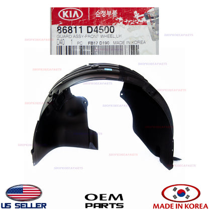 Genuine Fender Liner Front LEFT Driver Side OEM KIA OPTIMA 2019-2020