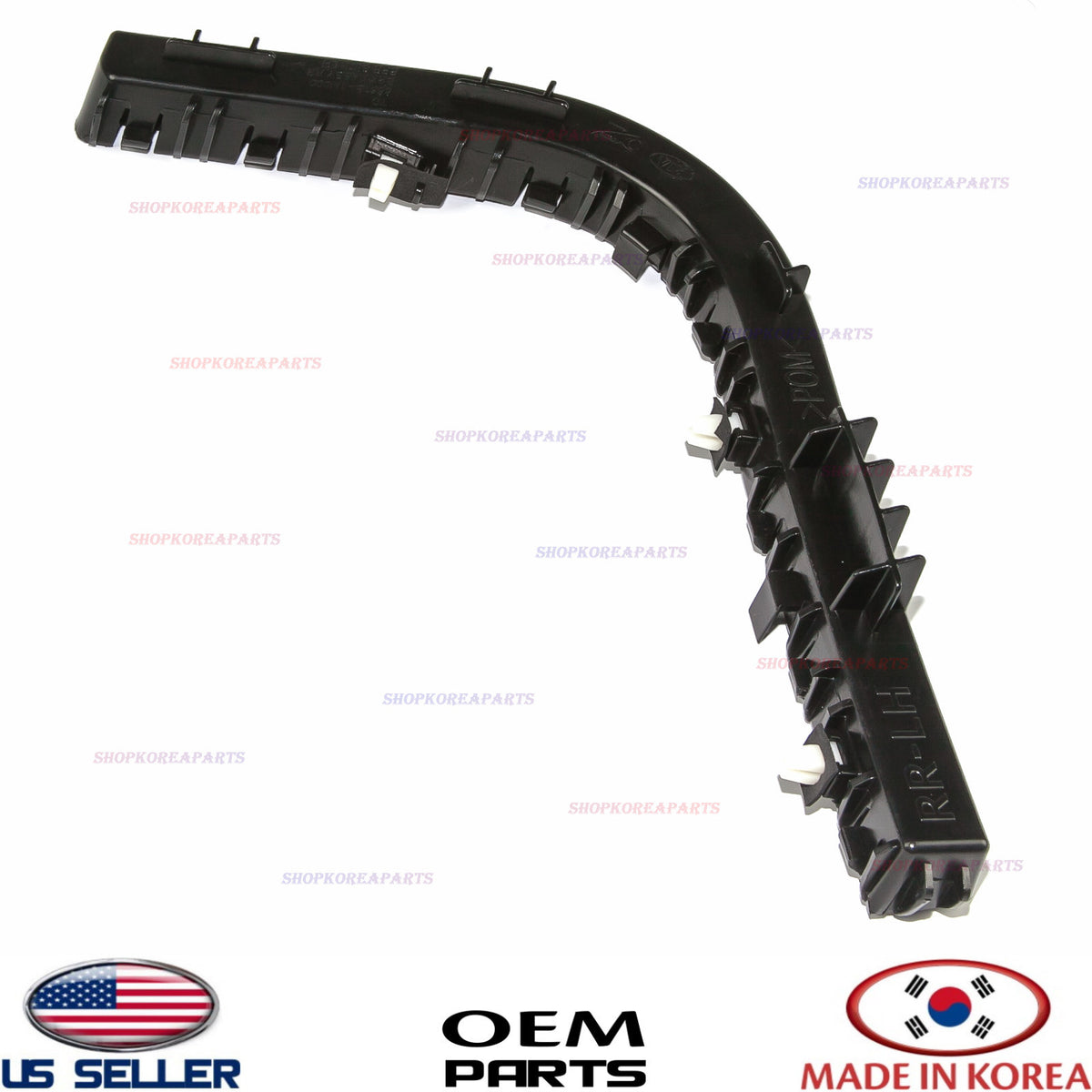 Genuine Rear Bumper Bracket Left Driver Side OEM Kia Forte 2010-2013 866131M000