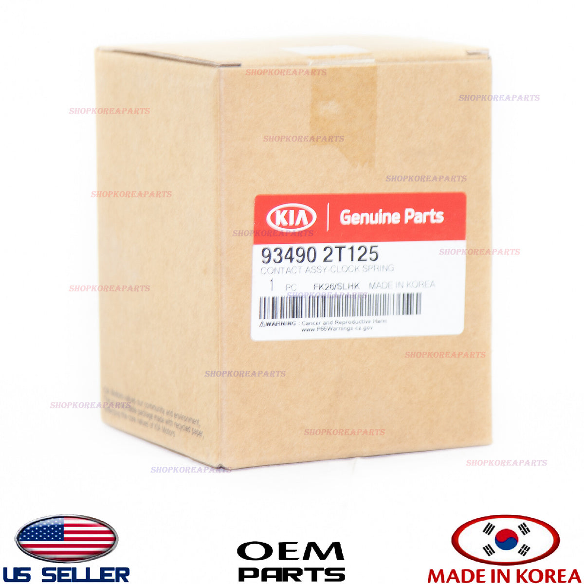 Genuine Clock Spring Module Contact Wiring OEM KIA OPTIMA 14-15 w/o Heated Seats