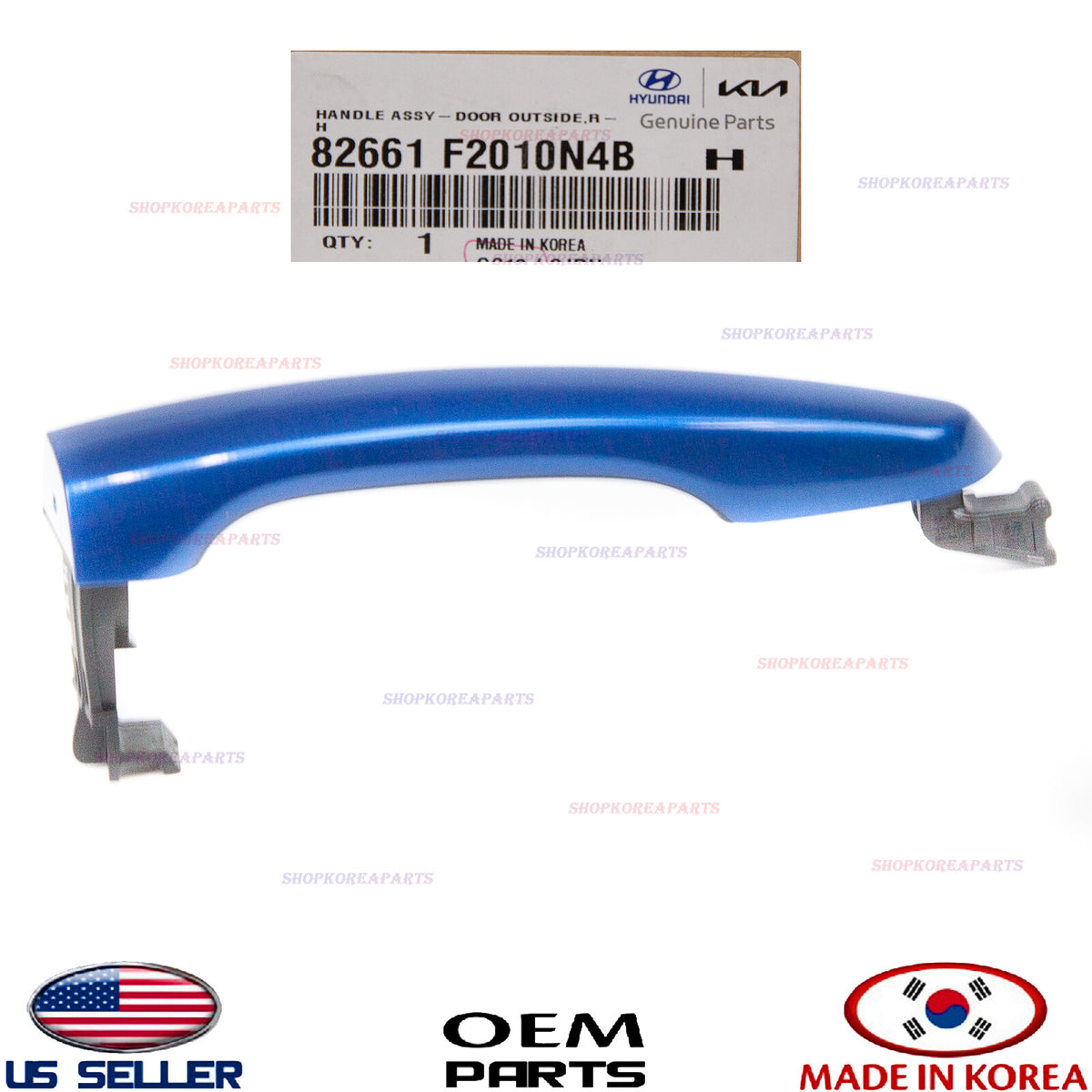 Genuine Door Handle Outside RIGHT Passenger Side ⭐OEM⭐ ELANTRA Sedan 2017-2020