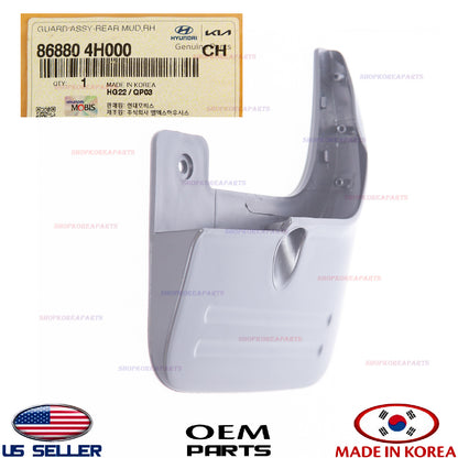 Genuine Mud Guard Flap Splash Shield Rear RIGHT Passenger OEM⭐ Hyundai H1 Starex