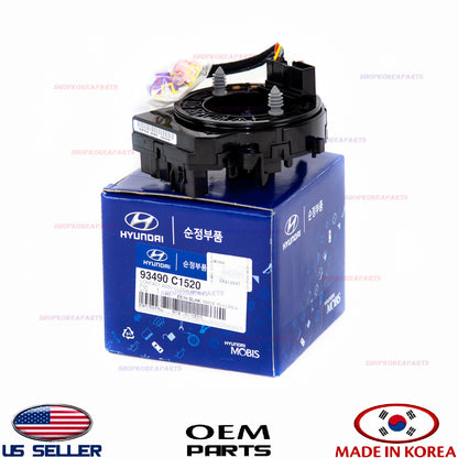 Genuine Clock Spring Wiring Contact Module OEM Sonata 2018-2019 w/o Heated