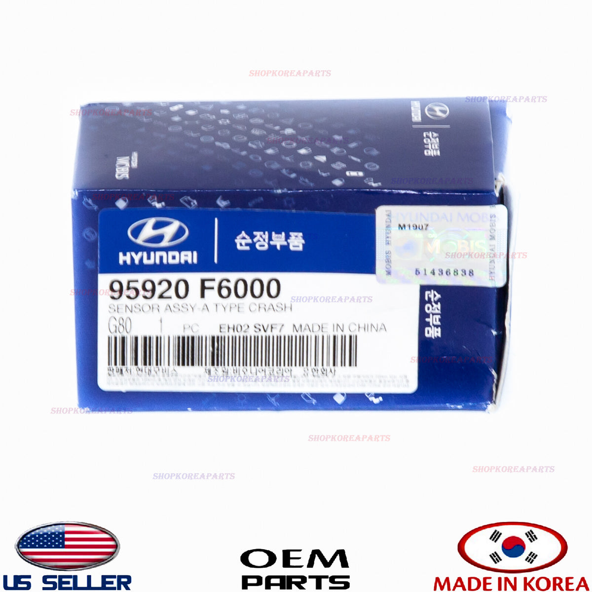 Genuine Front Crash Impact Sensor ⭐OEM⭐ Accent 2018-2022 / Kia Cadeza 2017-2020