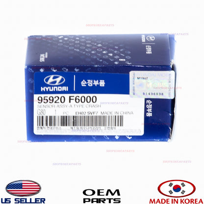 Genuine Front Crash Impact Sensor ⭐OEM⭐ Accent 2018-2022 / Kia Cadeza 2017-2020