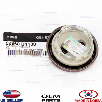 Genuine Wheel Center Cap 1pcs OEM Genesis G80 Sport 3.3L 2018-2020 52960B1100