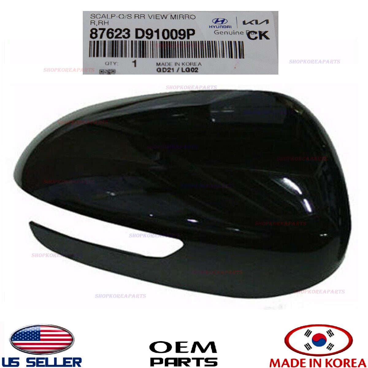 Genuine Mirror Cover Cap BLACK Passenger Side ⭐OEM⭐ KIA SPORTAGE 2017-2022