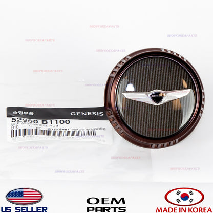 Genuine Wheel Center Cap 1pcs OEM Genesis G80 Sport 3.3L 2018-2020 52960B1100