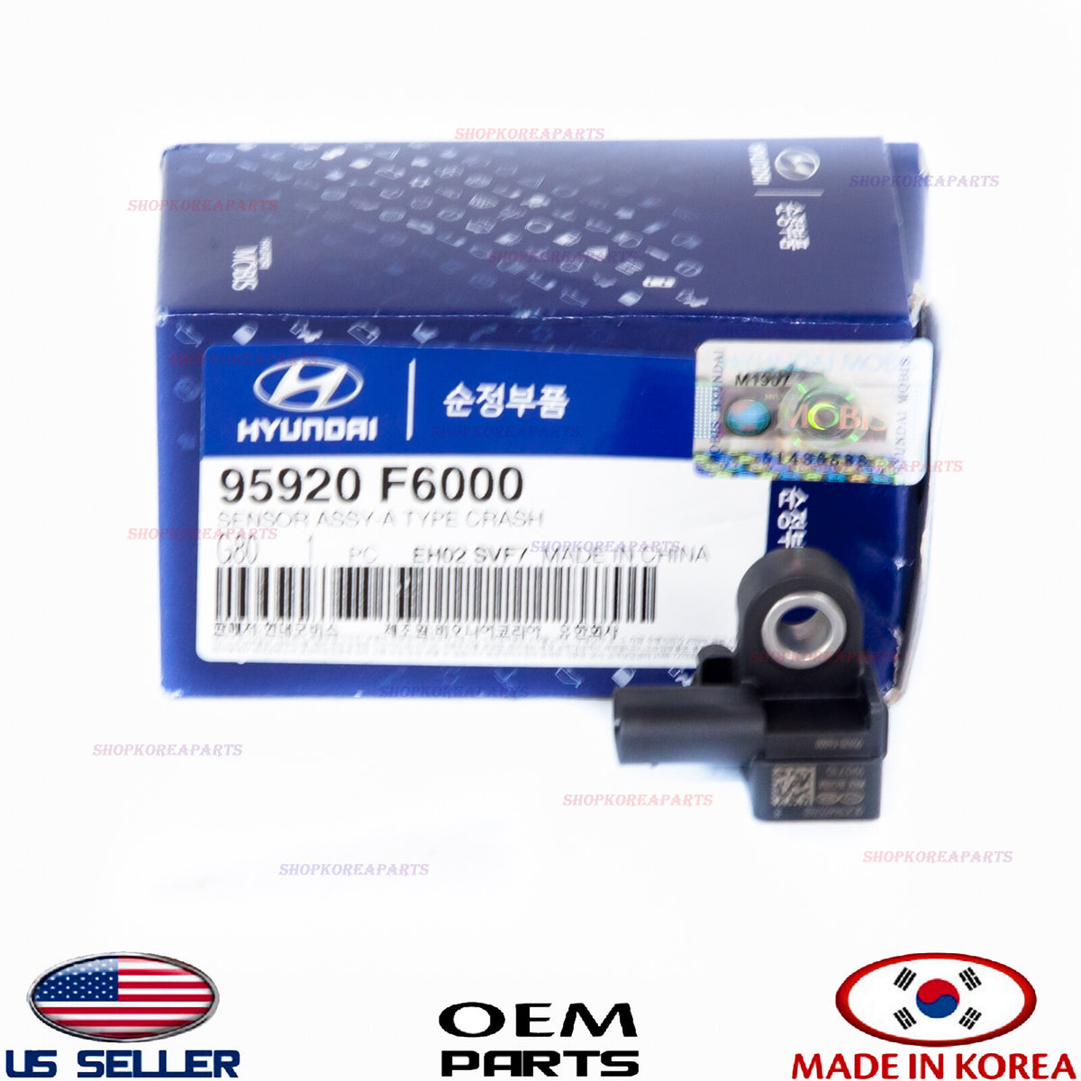Genuine Front Crash Impact Sensor ⭐OEM⭐ Accent 2018-2022 / Kia Cadeza 2017-2020