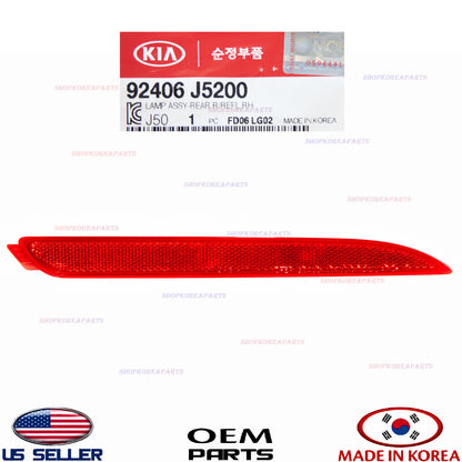 Genuine Rear Bumper Reflector RIGHT Passenger Side OEM⭐ Kia Stinger GT 2018-2021
