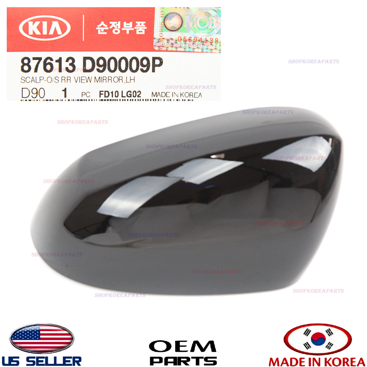 Genuine Mirror Cover Cap BLACK Driver Side ⭐OEM⭐ KIA SPORTAGE 2017-2022