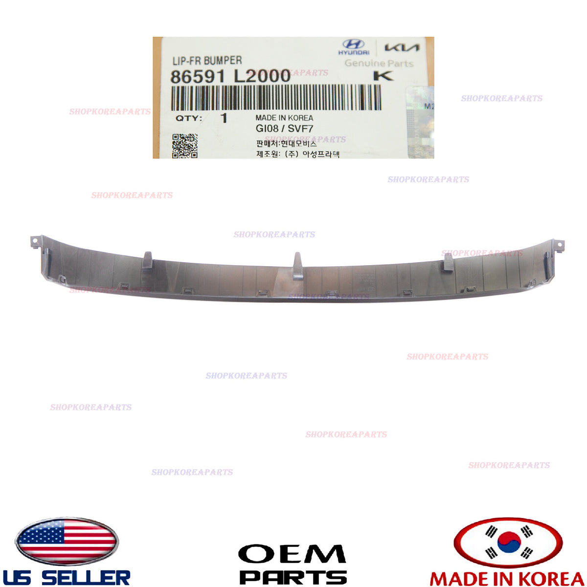 Genuine Front Bumper Lower Spoiler Chin Lip ⭐OEM⭐ KIA K5 2021-2022
