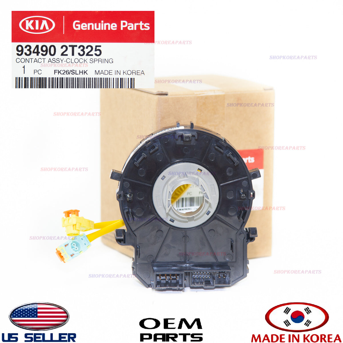 Genuine Clock Spring Module Contact Wiring OEM KIA OPTIMA 2014-2015 With heated