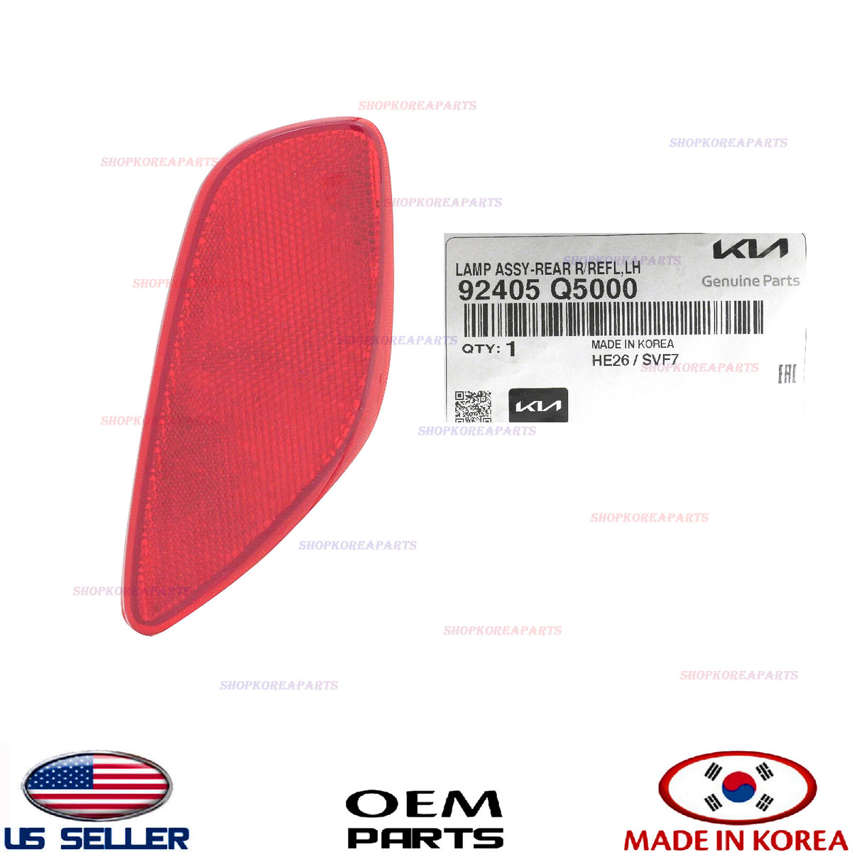 Genuine Rear Bumper Reflector LEFT Driver Side ⭐OEM⭐ Kia Seltos 2021-2023