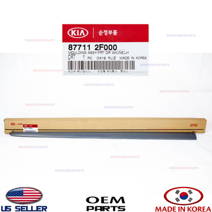 Genuine Front Door Body Side Molding Left Driver Side OEM Kia Spectra 2004-2009