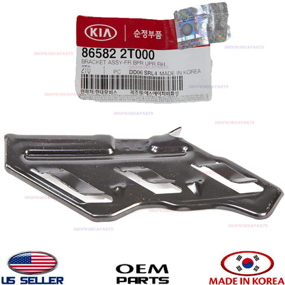 FRONT BUMPER UPPER HEADLIGHT LAMP BRACKET RIGHT GENUINE! OPTIMA 11-13 865822T000