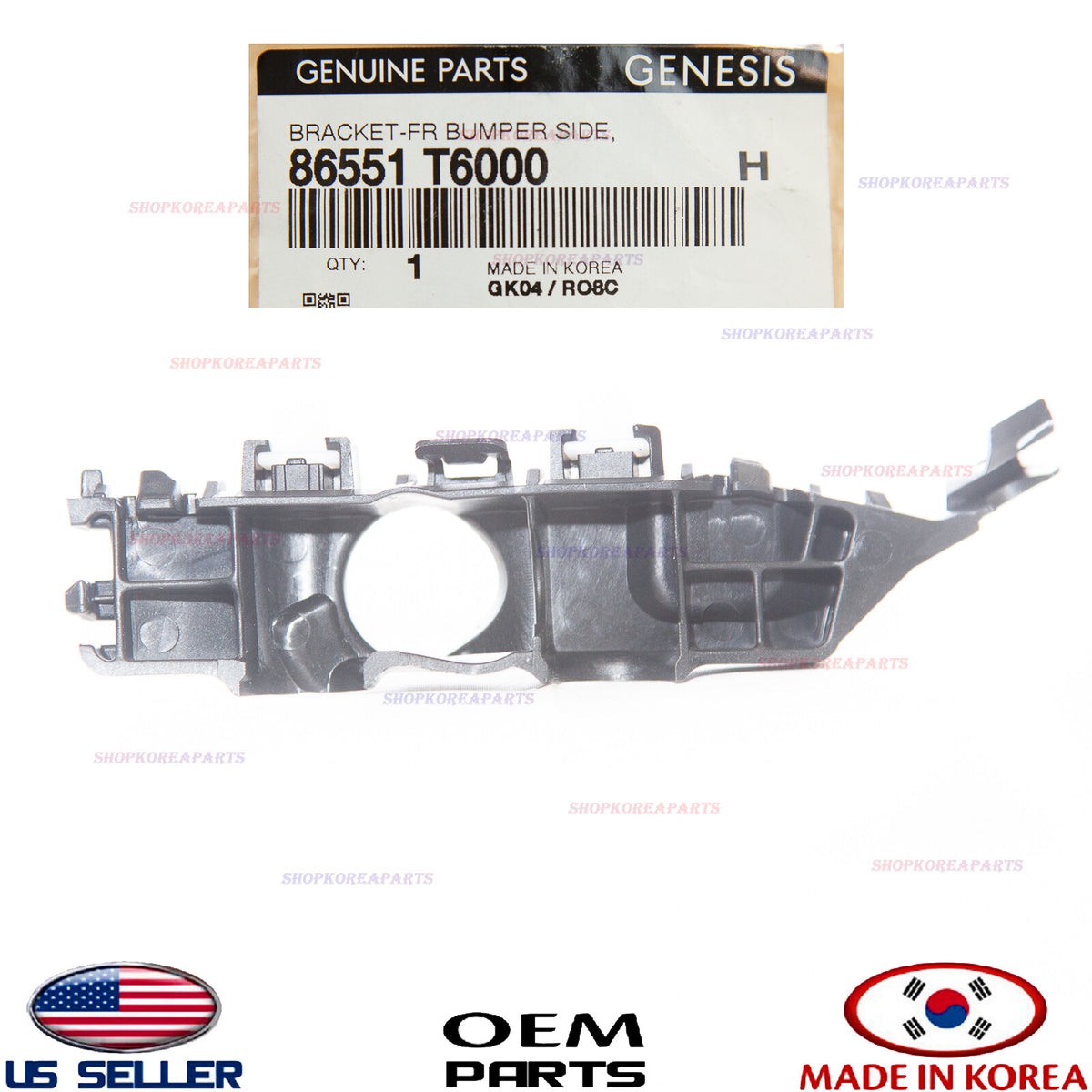 Genuine Front Bumper Bracket Retainer LEFT Driver Side ⭐ Genesis GV80 2021-2025