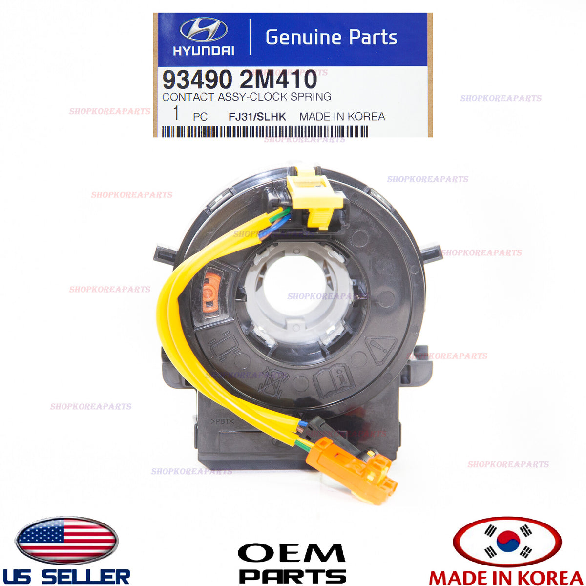 Genuine Clock Spring Module Contact Wiring ⭐OEM⭐ HYUNDAI KIA *See compatibility