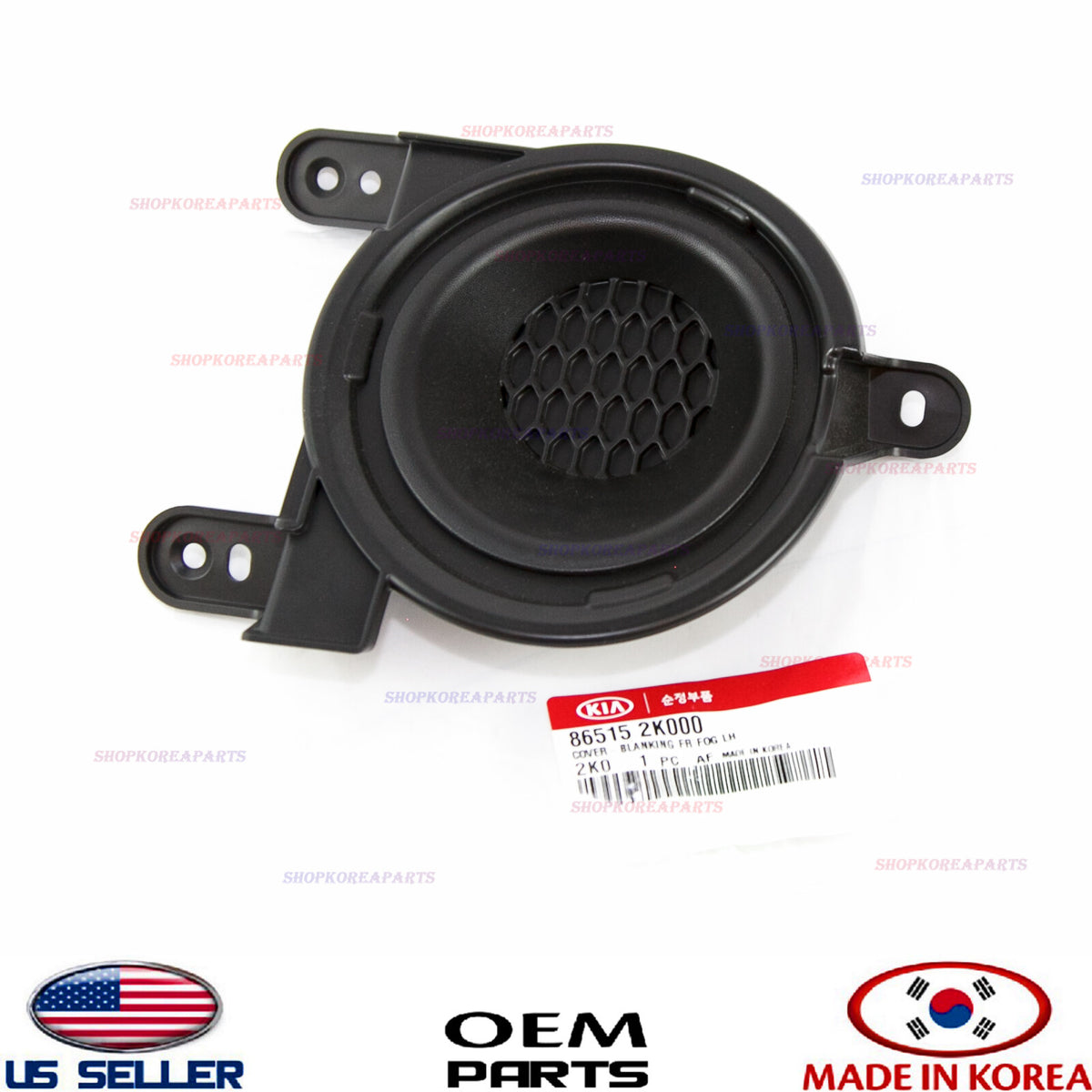 Genuine Fog Lamp Light Blanking Hole Cover Driver Side OEM KIA SOUL 2010-2011