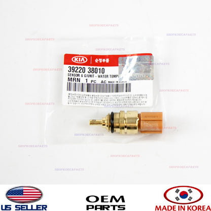 Genuine Engine Coolant Temperature Sensor OEM Hyundai Kia *See compatibility