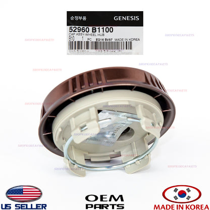 Genuine Wheel Center Cap 1pcs OEM Genesis G80 Sport 3.3L 2018-2020 52960B1100