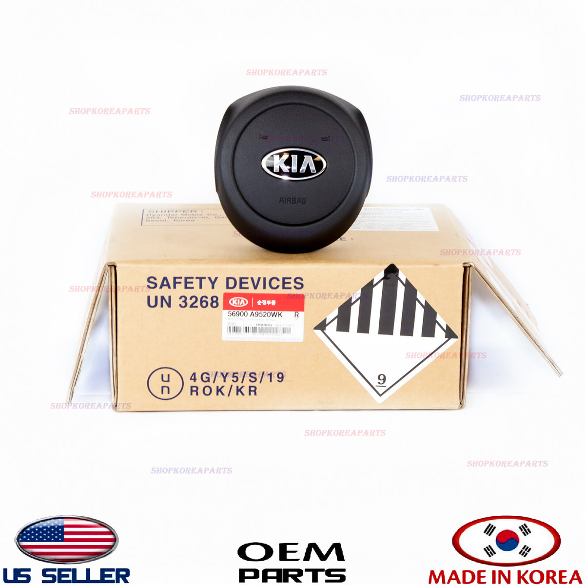 Genuine New Driver Steering Wheel Air Safety Module OEM Kia Sedona 2019-2021