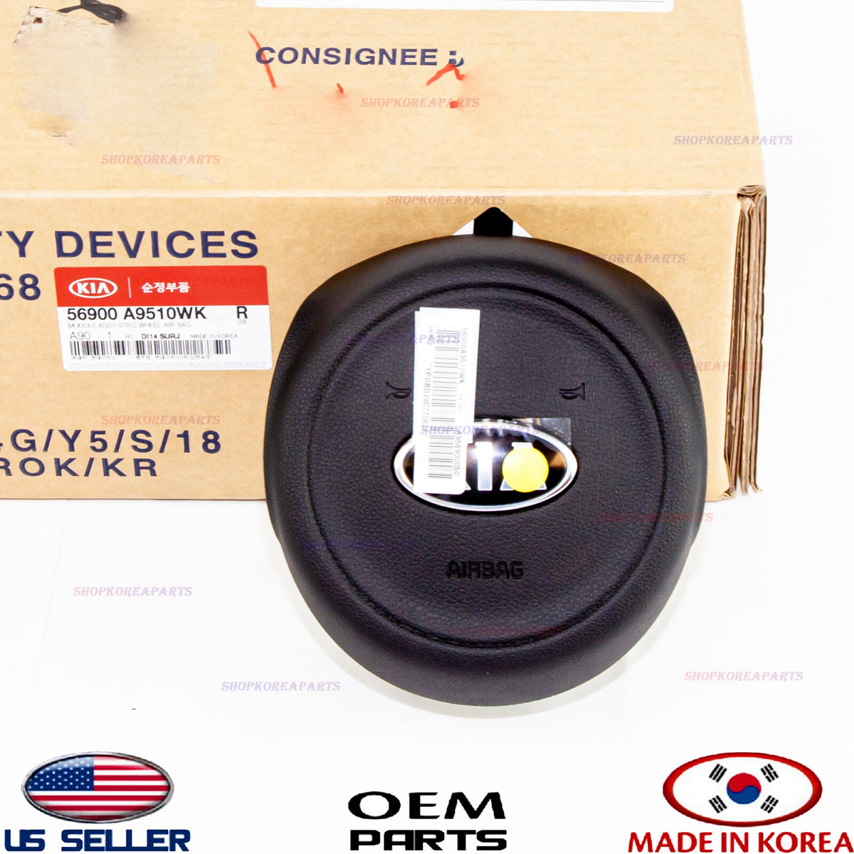 Genuine New Driver Steering Wheel Air Safety Module OEM Kia Sedona 2018