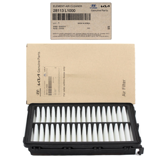 GENUINE OEM Air Filter for 2020-2022 Santa Cruz Santa Fe Sonata 28113L1000