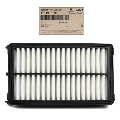 GENUINE OEM Air Filter for 2020-2022 Santa Cruz Santa Fe Sonata 28113L1000