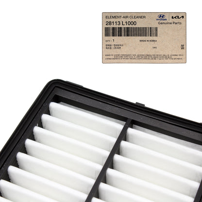 GENUINE OEM Air Filter for 2020-2022 Santa Cruz Santa Fe Sonata 28113L1000