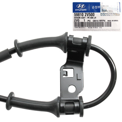 ABS Speed Sensor FRONT LEFT GENUINE for 12-17 Hyundai Veloster OEM 598102V500