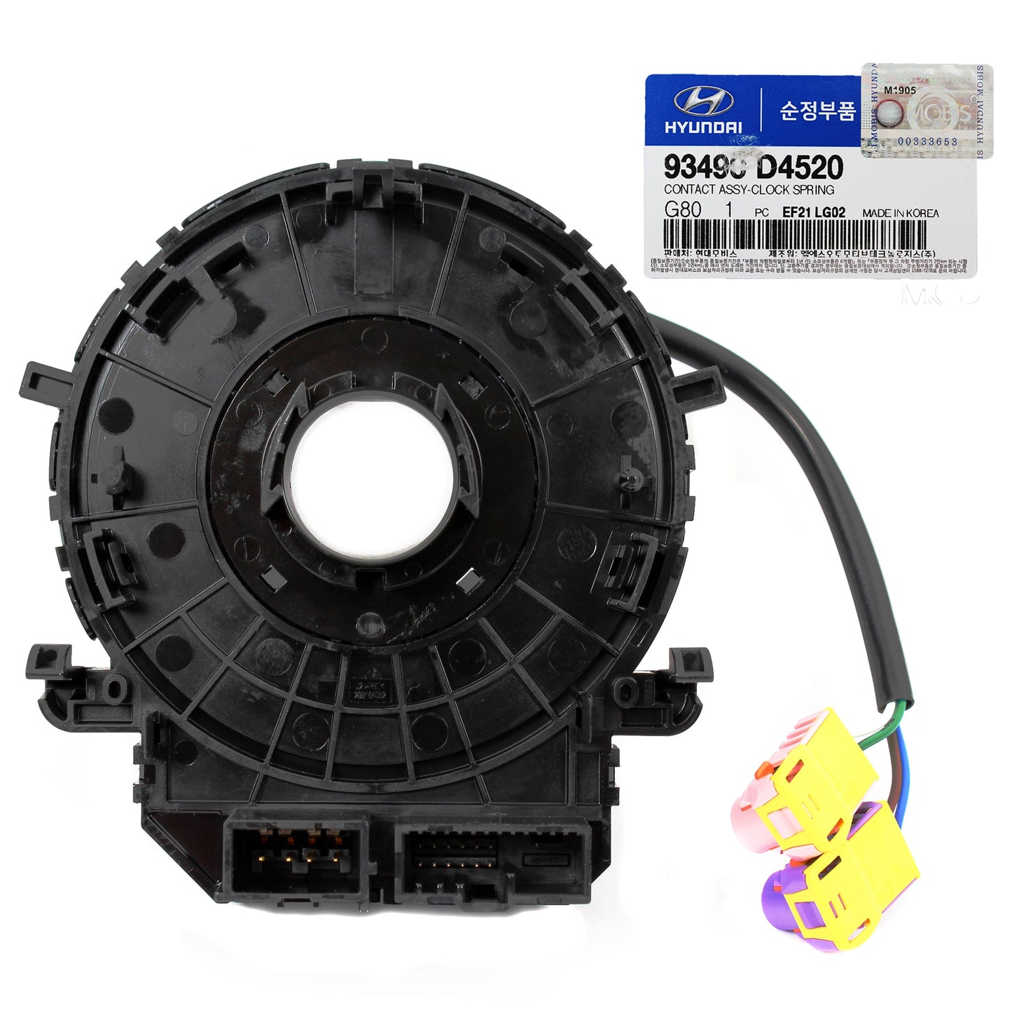 GENUINE Clock Spring W/O Heated for 16-20 Kia Cadenza Optima 93490D4520
