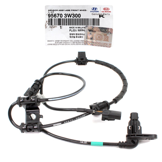 OEM ABS Wheel Speed Sensor FRONT LEFT DRIVER for 11-16 Kia Sportage 956703W300
