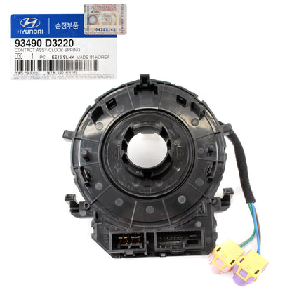 OEM SRS Air Bag Clock Spring W/O Heated for 16-18 Hyundai Tucson 93490D3220