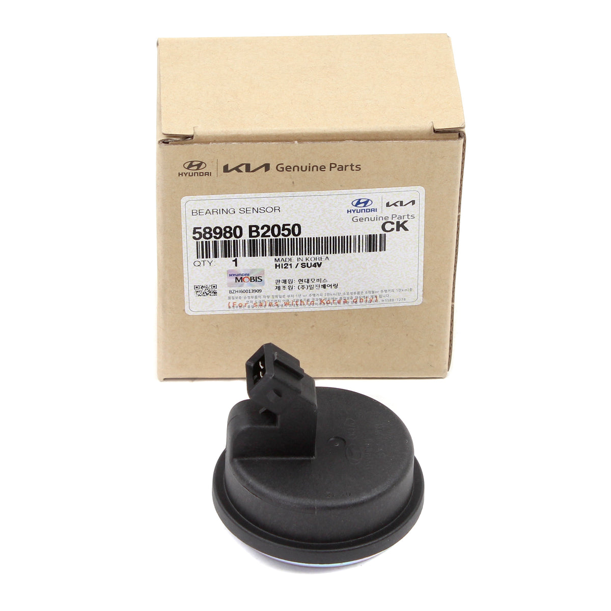 GENUINE Rear Hub Bearing ABS Wheel Speed Sensor for 14-19 Kia Soul 58980B2050