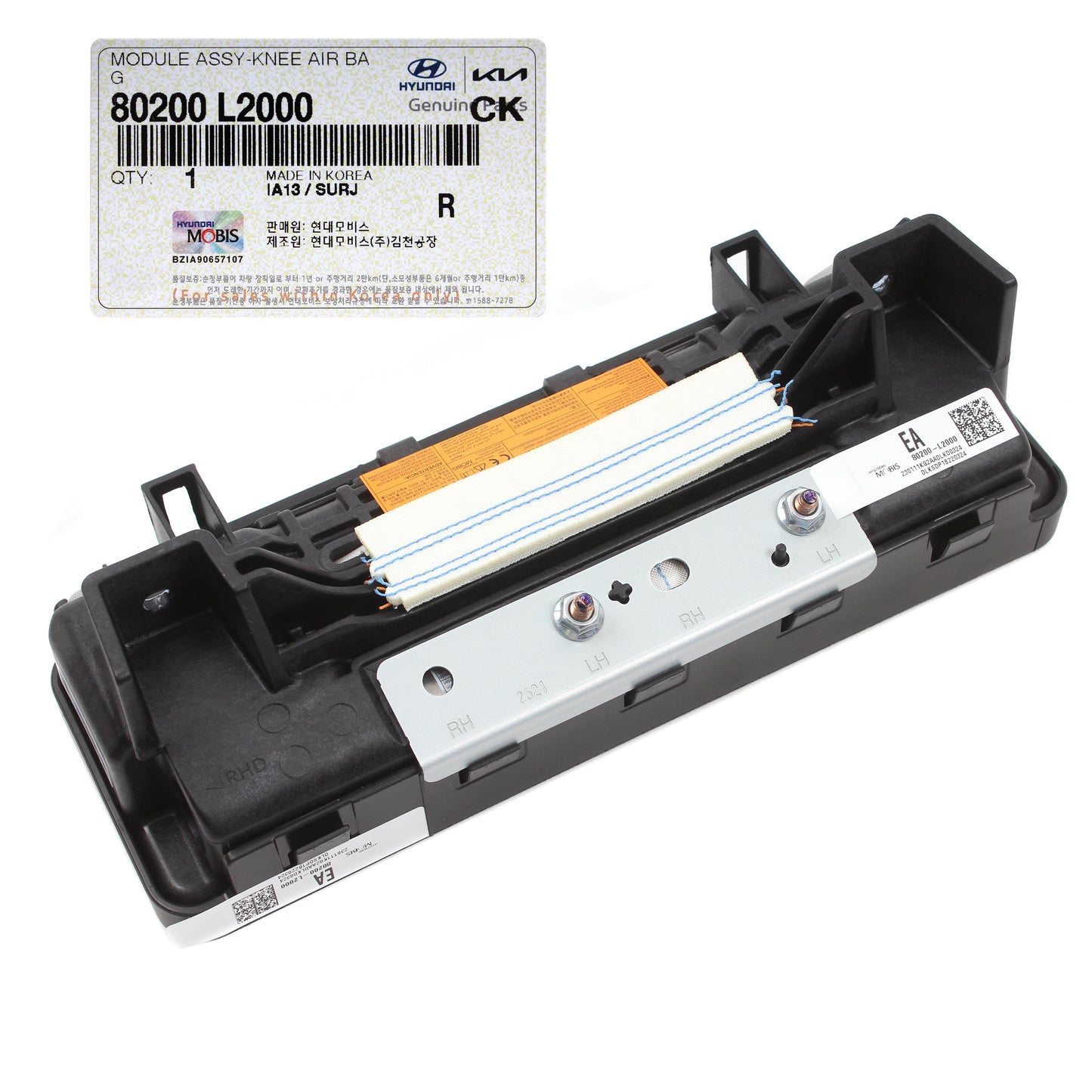 Genuine OEM Driver Knee Airbag for 2021–2024 Kia K5 80200L3000