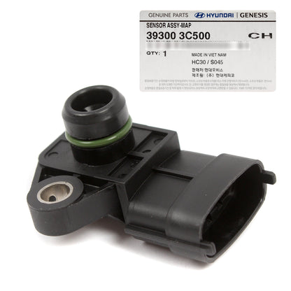 GENUINE MAP Sensor for 2009-2017 Hyundai Kia 2.7L 3.5L 3.8L 393003C500