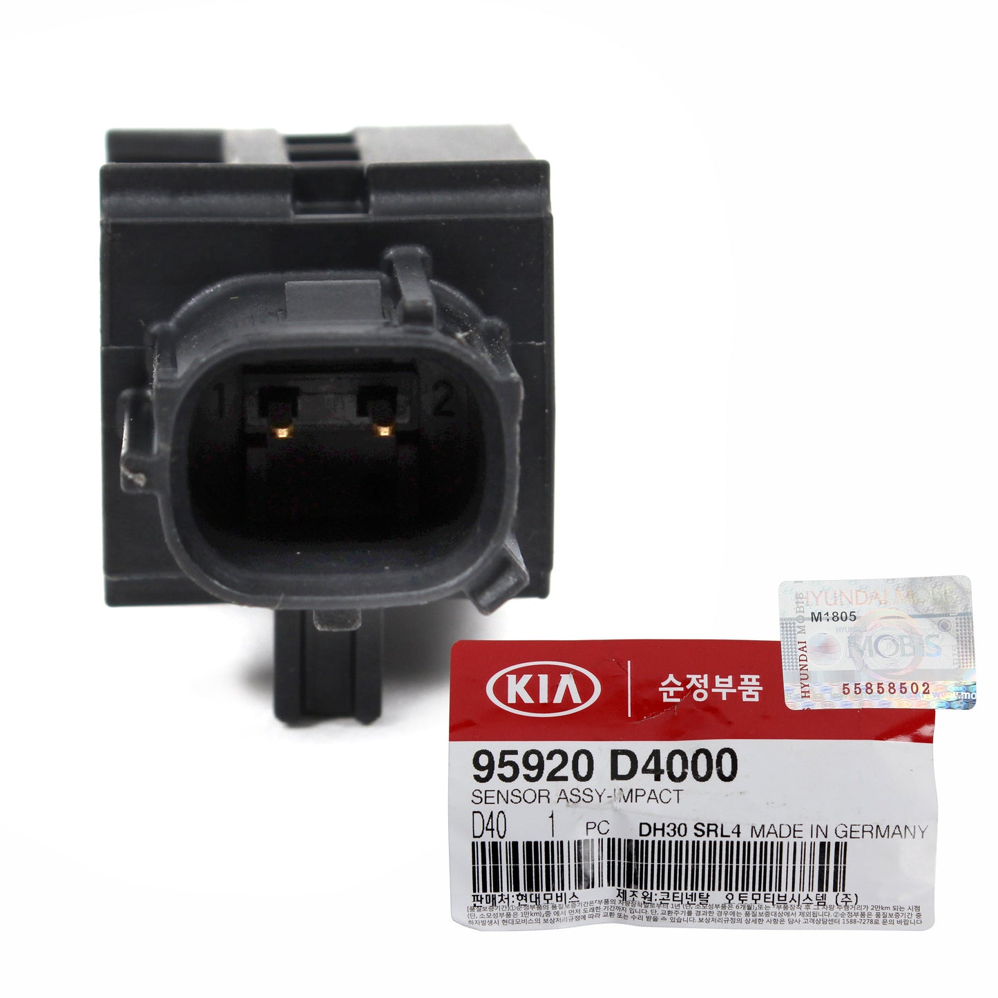 GENUINE FRONT Impact Airbag Sensor for 17-18 Kia Optima Hybrid OEM 95920D4000