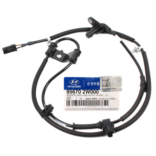 GENUINE ABS SPEED SENSOR FRONT DRIVER for 13-18 SANTA FE SORENTO 956702W000