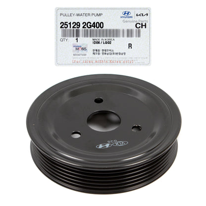 OEM Water Pump Pulley for 13-16 Santa Fe Sport 11-14 Sonata 2.0L 251292G400
