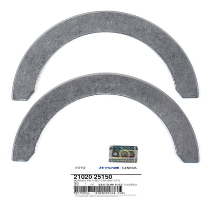 GENUINE Crankshaft Thrust Washer Set for 2006-2017 Hyundai Kia OEM 2102025150