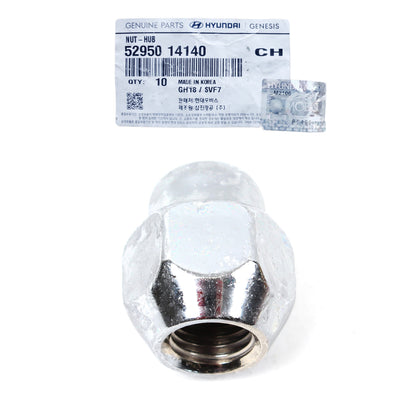 GENUINE Aluminum Wheel Lug Nut 5PCS for 1992-2018 Hyundai Kia 5295014140