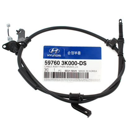 GENUINE PARKING BRAKE CABLE LEFT DRIVER SIDE for 06-10 HYUNDAI SONATA 597603K000