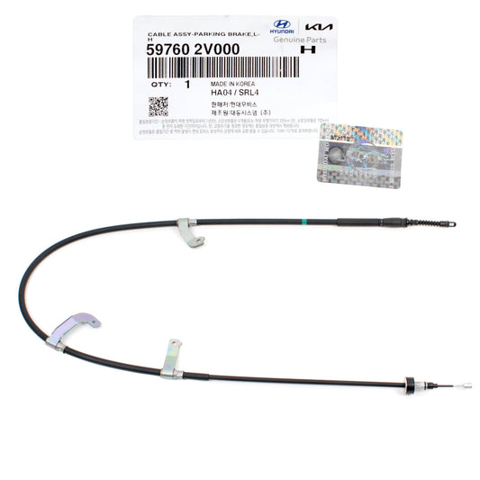 GENUINE Parking Brake Cable LEFT for 2012-2017 Hyundai Veloster 597602V000