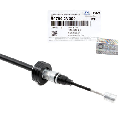 GENUINE Parking Brake Cable LEFT for 2012-2017 Hyundai Veloster 597602V000