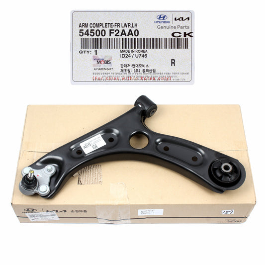 GENUINE Control Arm FRONT LEFT DRIVER for 2019-2023 Kia Forte 54500F2AA0