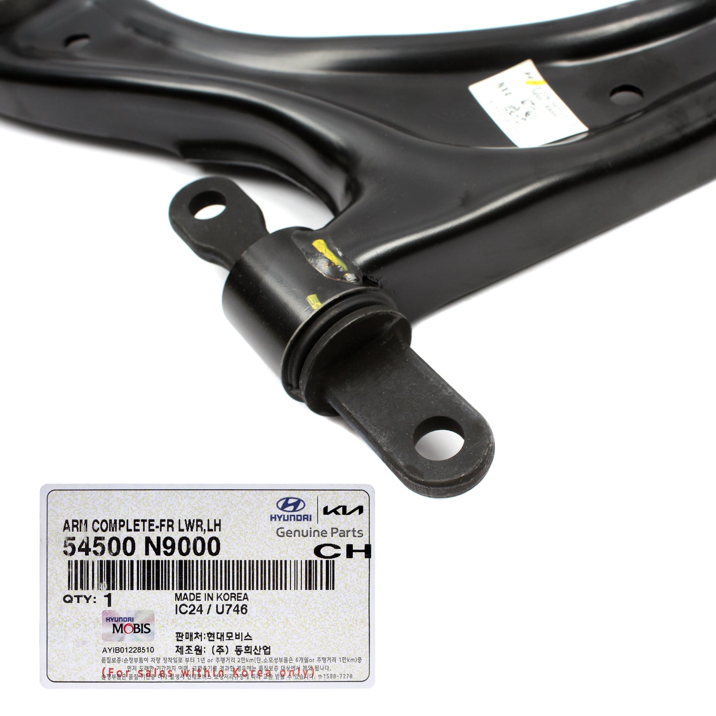 GENUINE Front Lower Control Arm LEFT for 22-23 Tucson 2023 Sportage 54500N9000