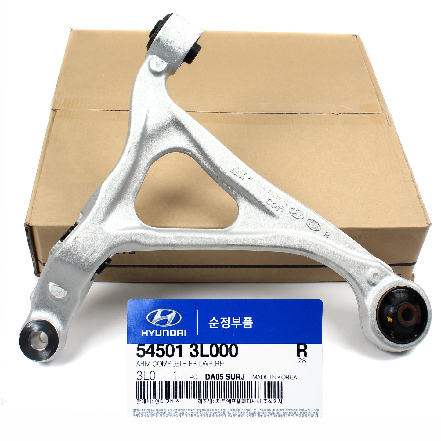 GENUINE Lower Control Arm FRONT RIGHT RH for 06-11 Hyundai Azera 545013L000