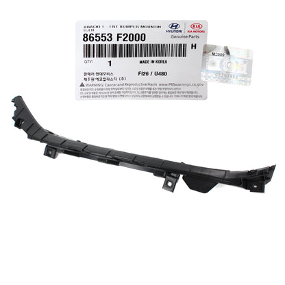 OEM Front Bumper Bracket RIGHT PASSENGER for 17-18 Elantra Sedan 86554F2000