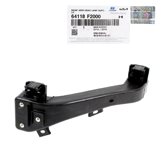 GENUINE Headlight Support Bracket LEFT for 17-20 Hyundai Elantra 64118F2000
