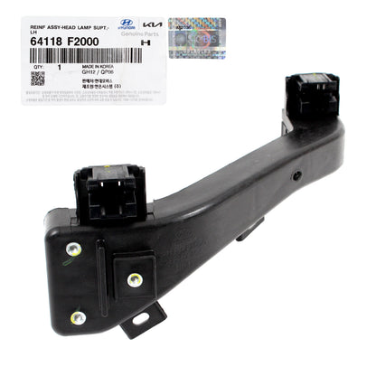 GENUINE Headlight Support Bracket LEFT for 17-20 Hyundai Elantra 64118F2000